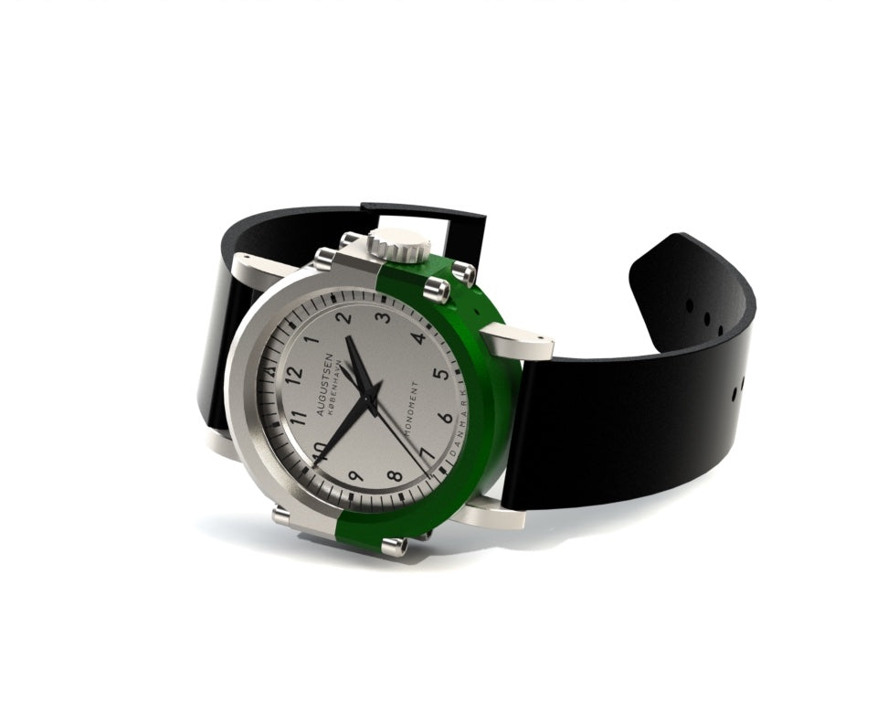 Monoment-watch-alu-green-steel | Augustsen København